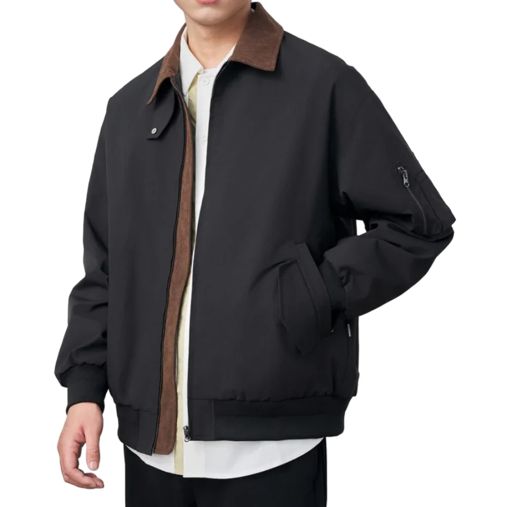 Elegante chaqueta Harrington - Imagen 6