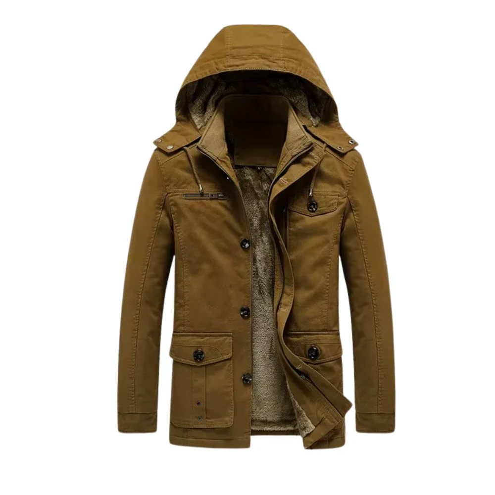 Elegante chaqueta de invierno acolchada de alta gama - Imagen 4