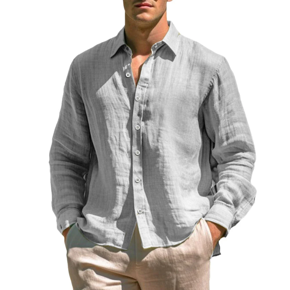 Camisa informal de lino - Imagen 5