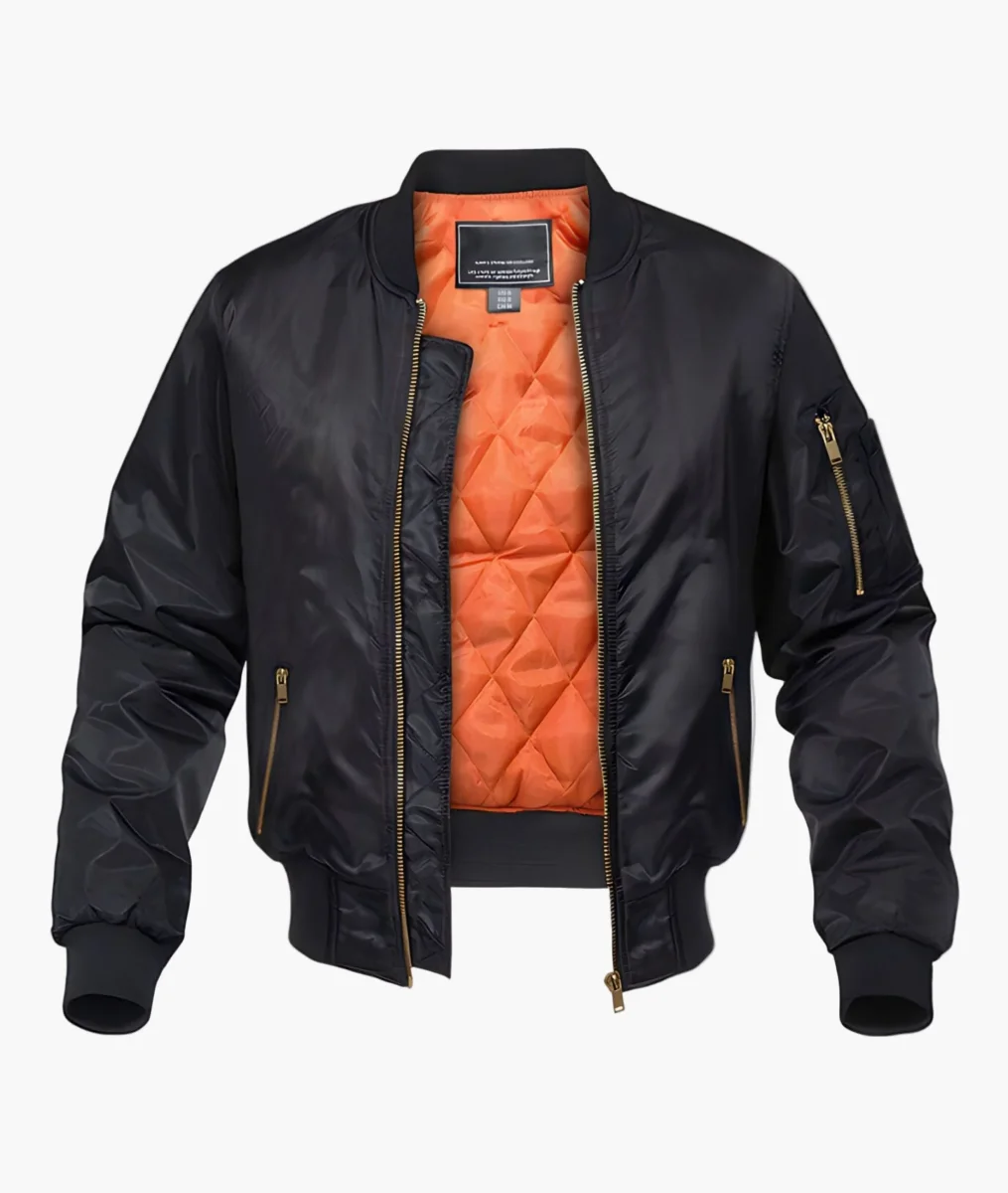 Blouson Bomber Homme Style Urbain – Coupe Décontractée – Idéal pour Automne et Hiver - Imagen 3