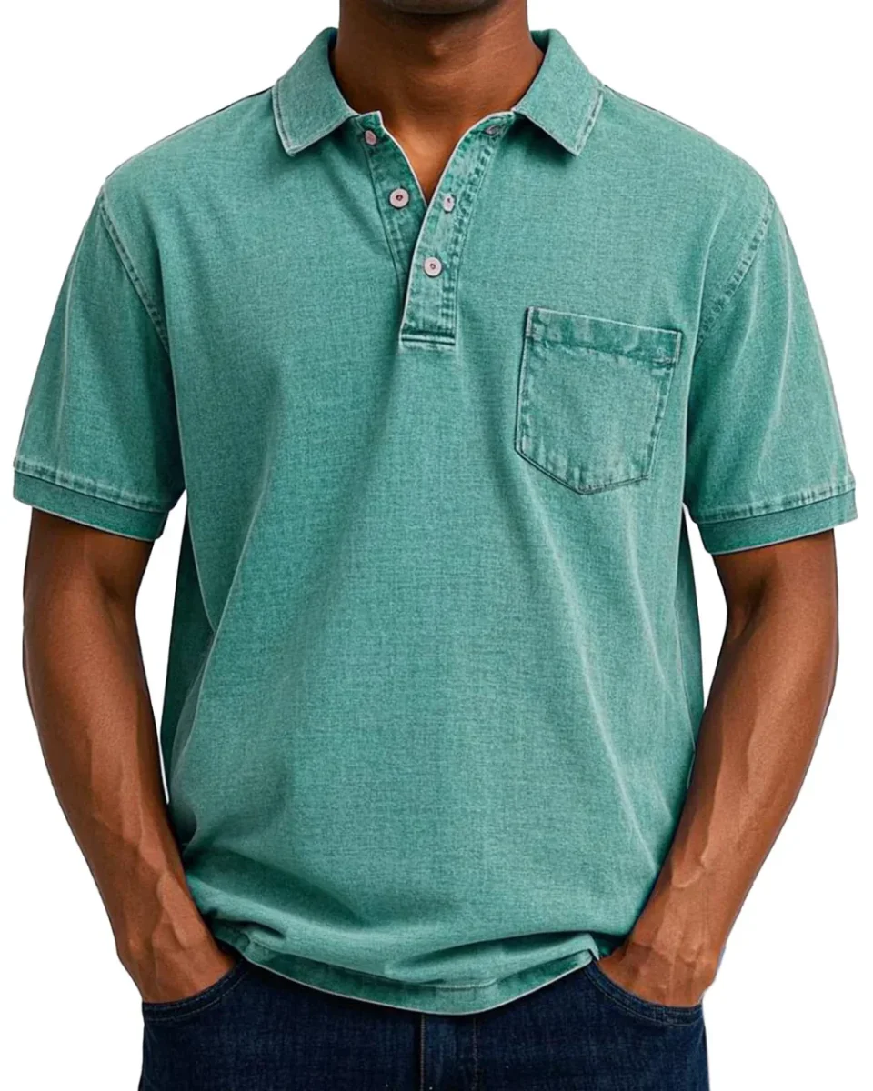 Polo vintage para hombre - Imagen 3