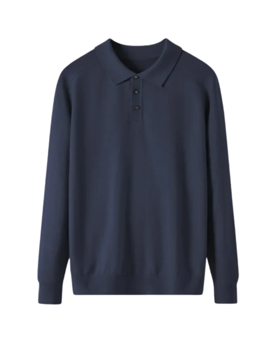 Polo de lana merina Bellagio - Imagen 3