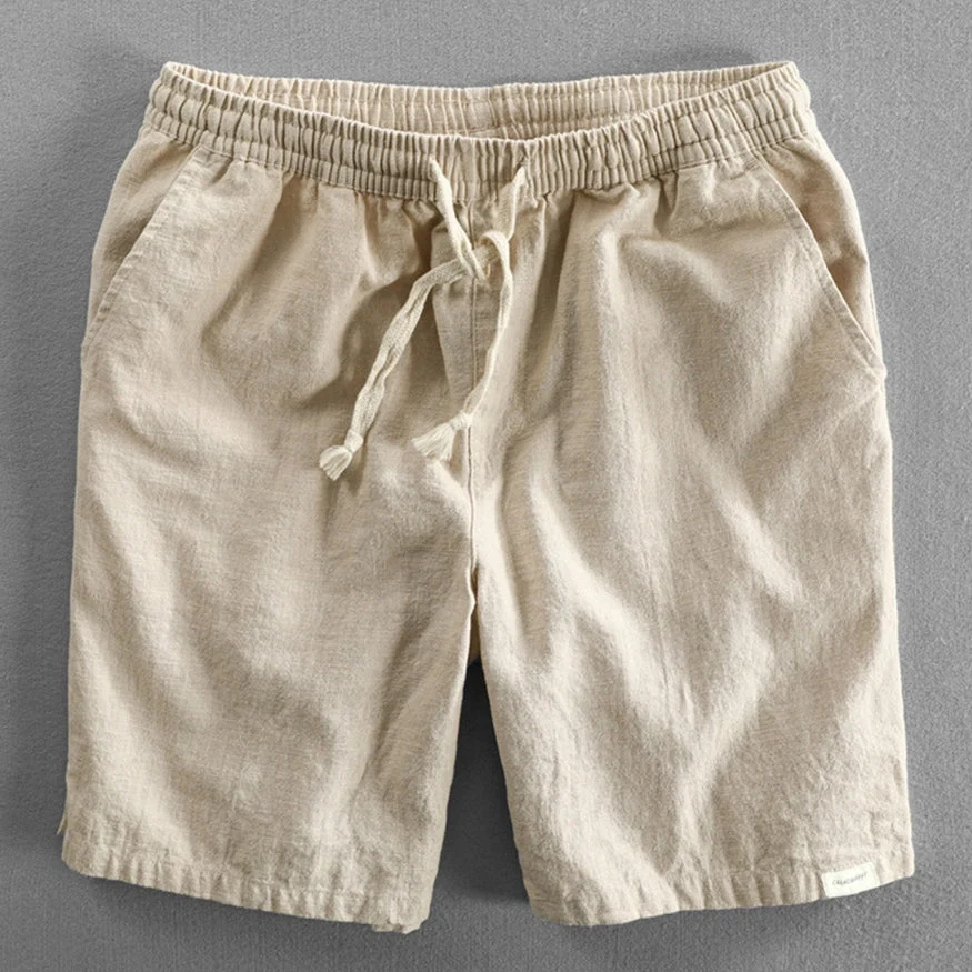 Pantalones cortos de algodón de estilo japonés - Imagen 5
