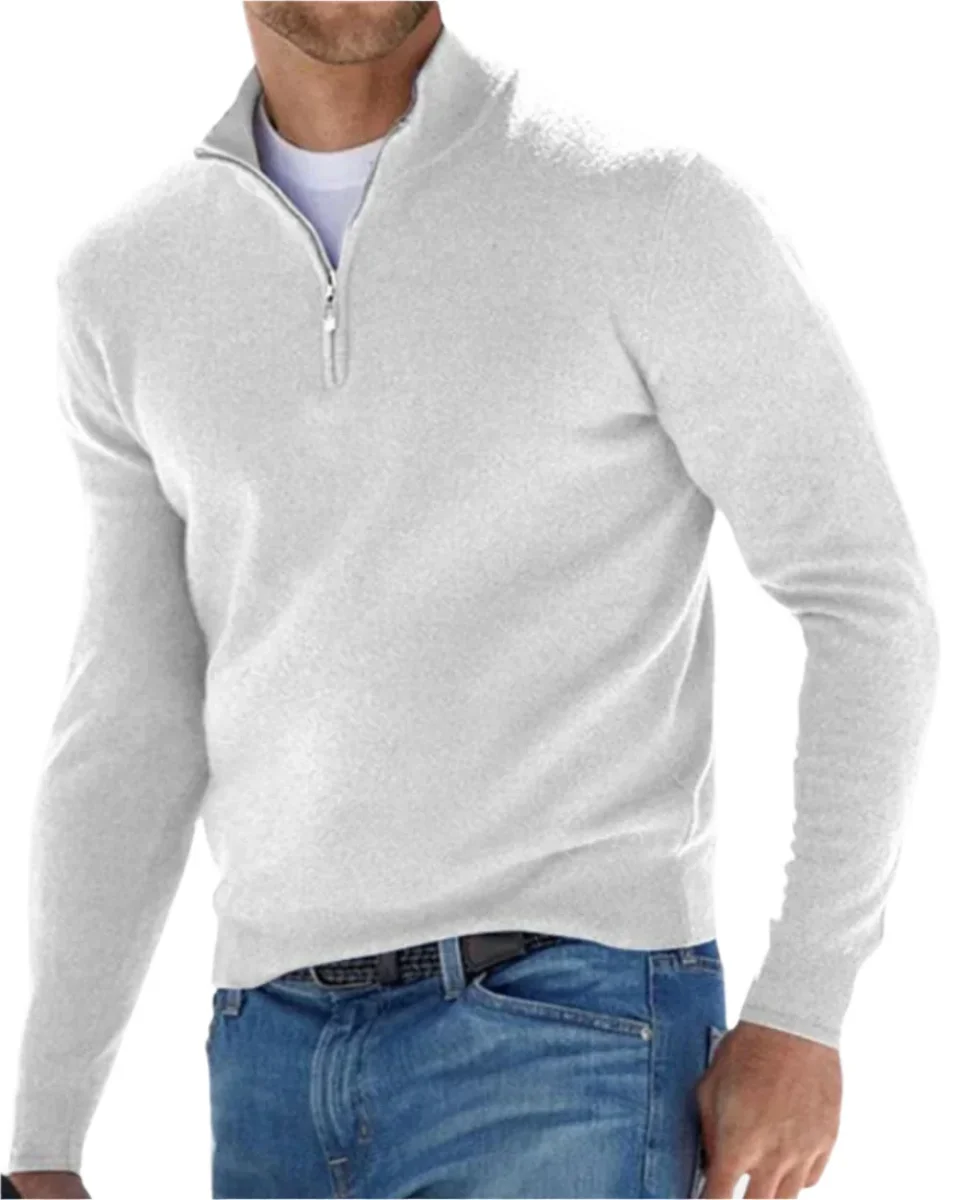 Elegante jersey con cremallera - Imagen 3