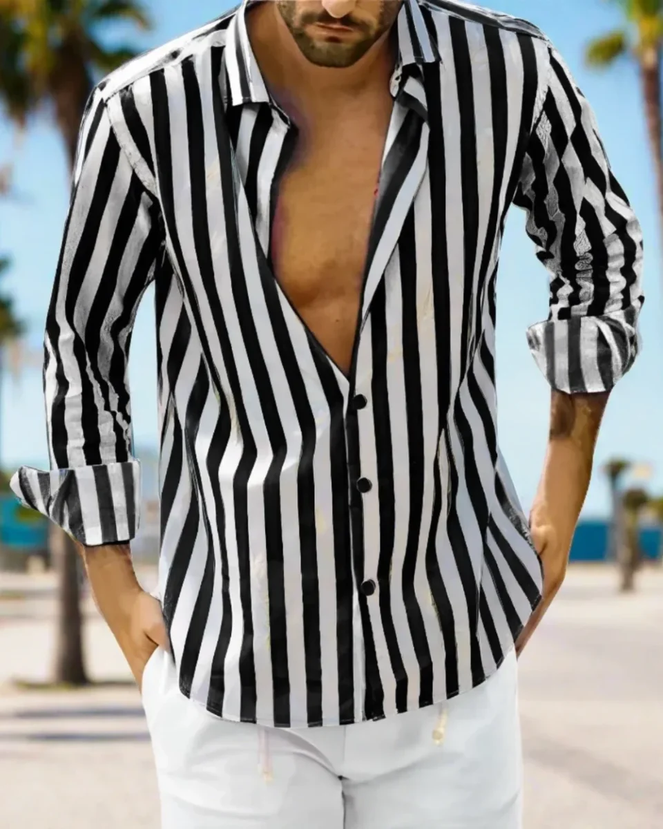 Camisa a rayas - Imagen 5
