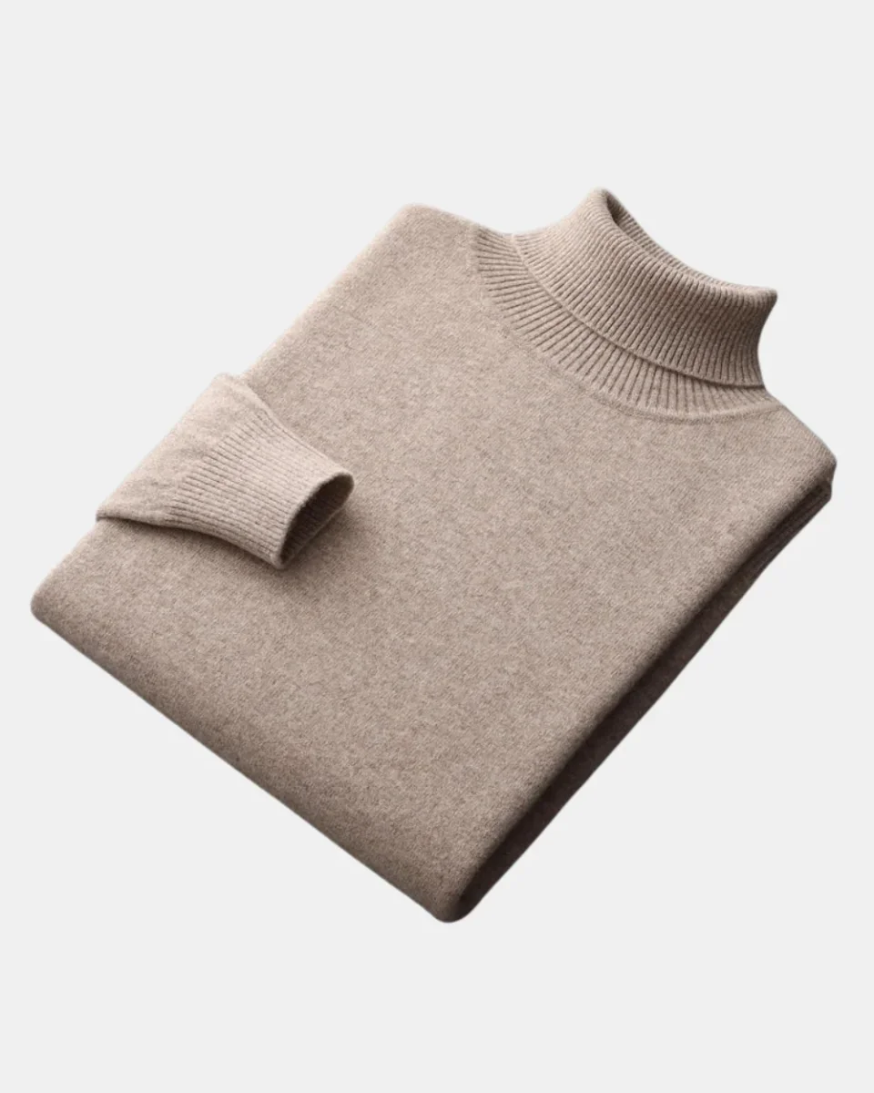 Jersey de cuello alto de cachemira Mars - Imagen 6