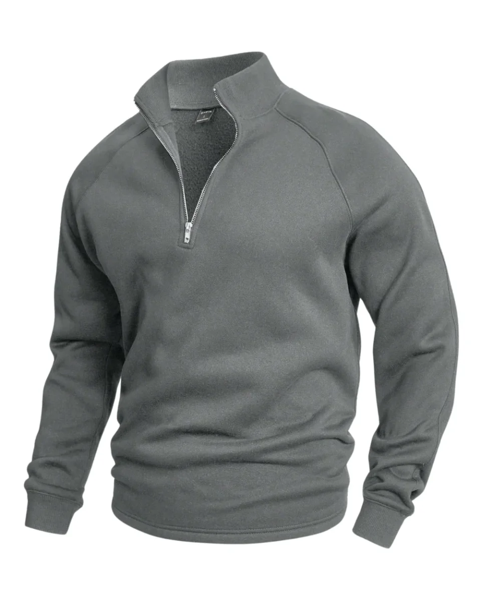 Jersey de alta calidad con media cremallera - Imagen 5