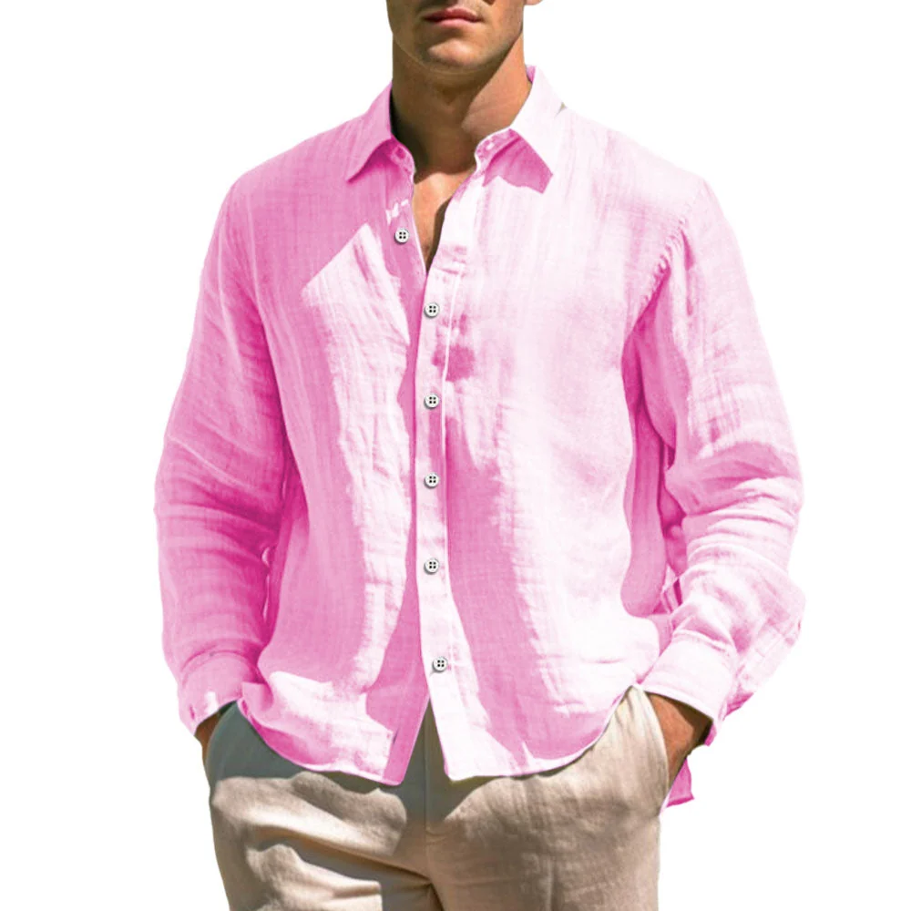 Camisa informal de lino - Imagen 4