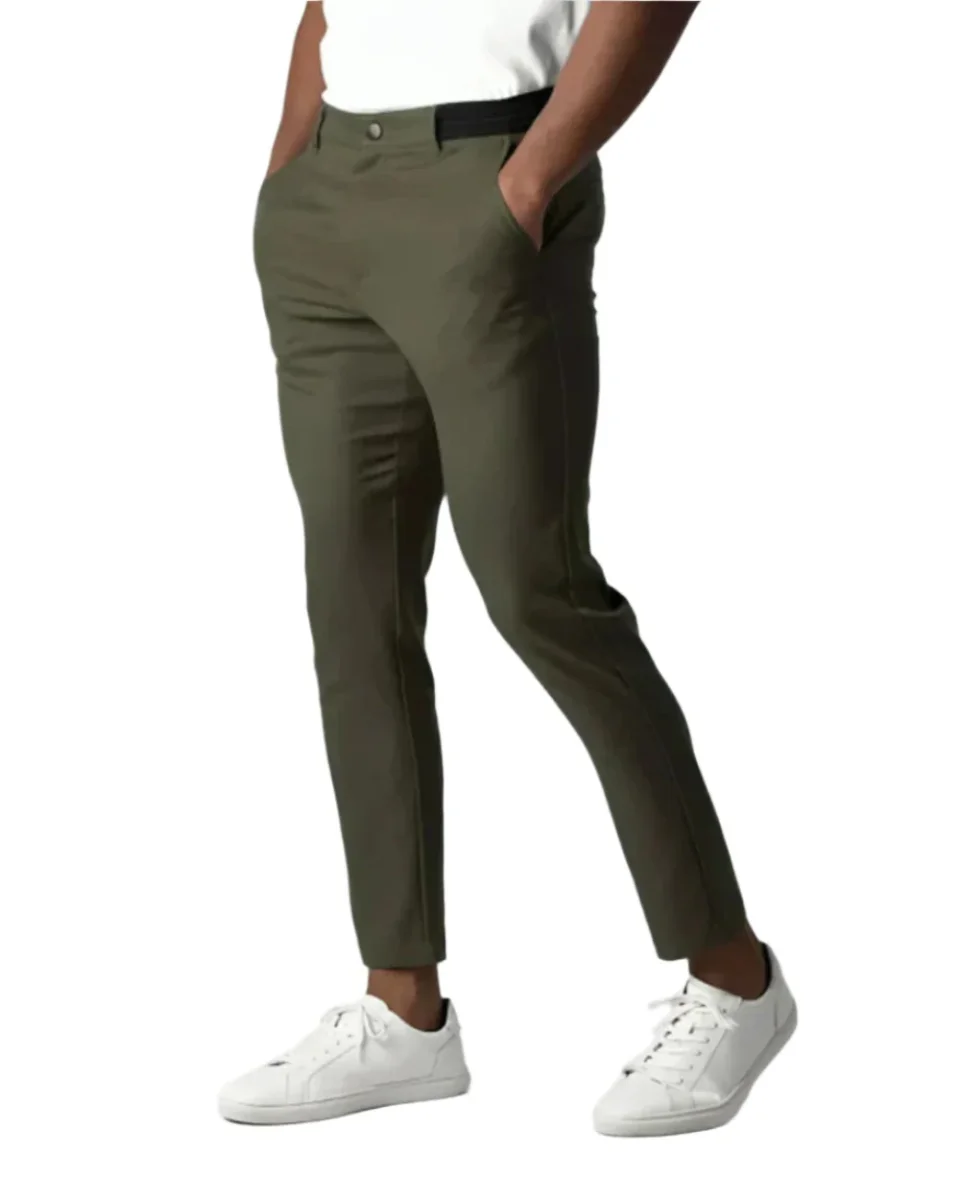Pantalón chino elástico Elio - Imagen 4
