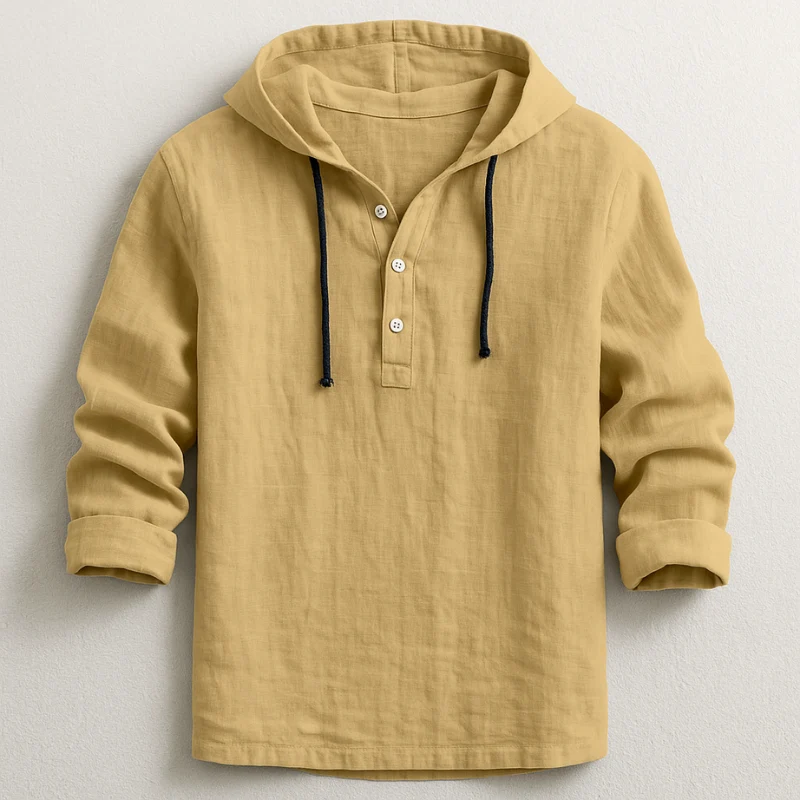 Camisa elegante con capucha - Imagen 4