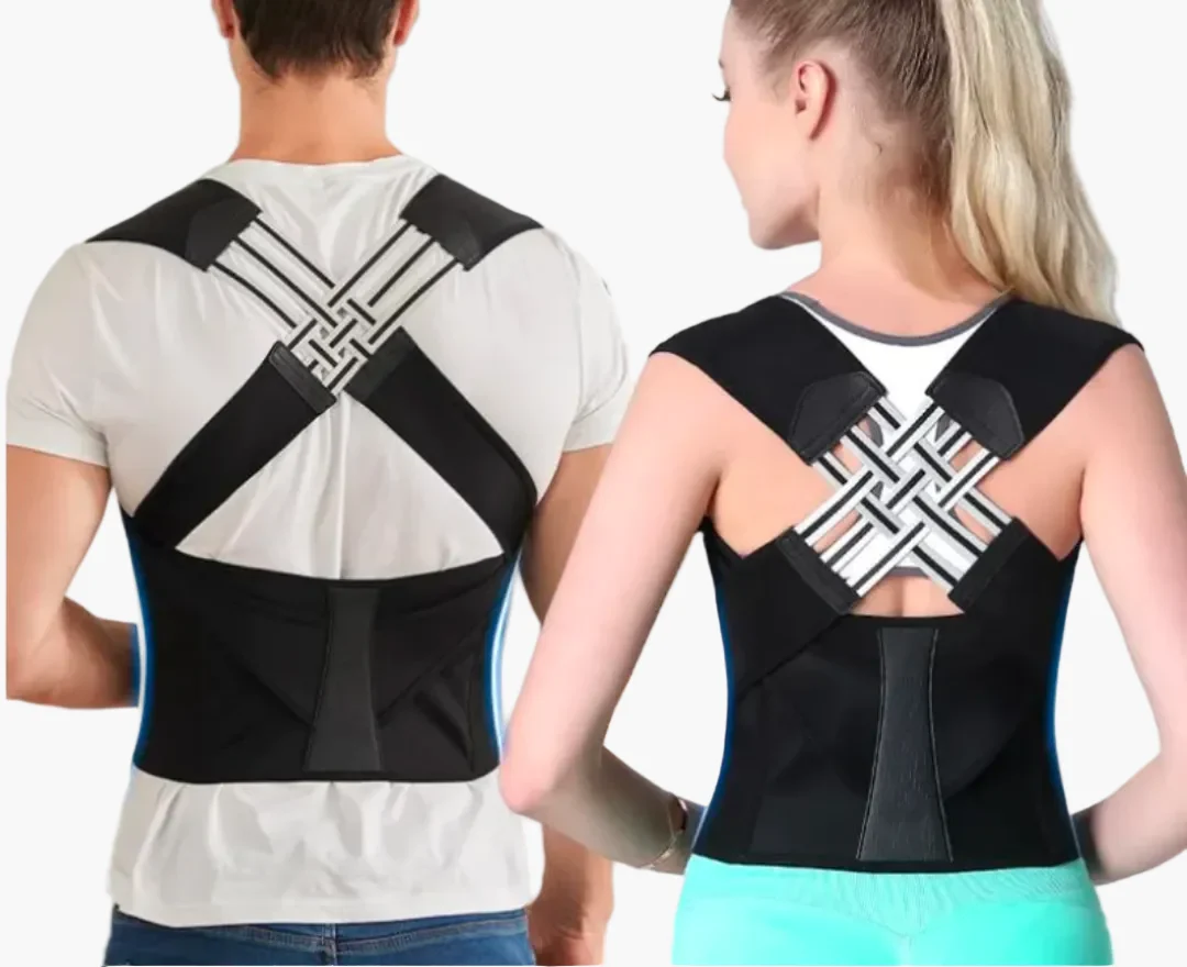 Correcteur de posture dorsal pour homme – Soutien ergonomique pour le dos et les épaules, maintien du dos, redresseur de posture - Imagen 7