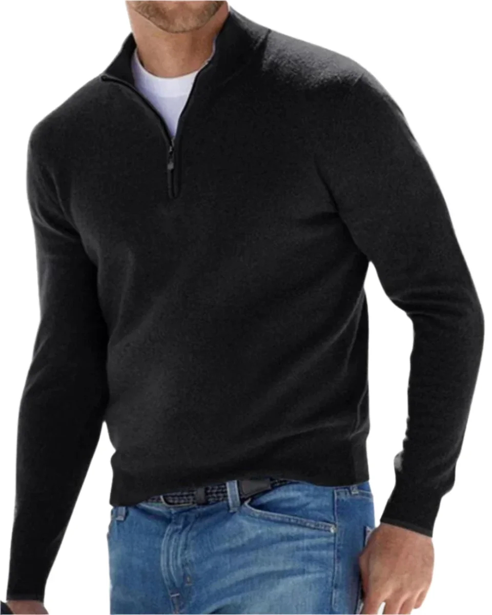 Elegante jersey con cremallera - Imagen 4