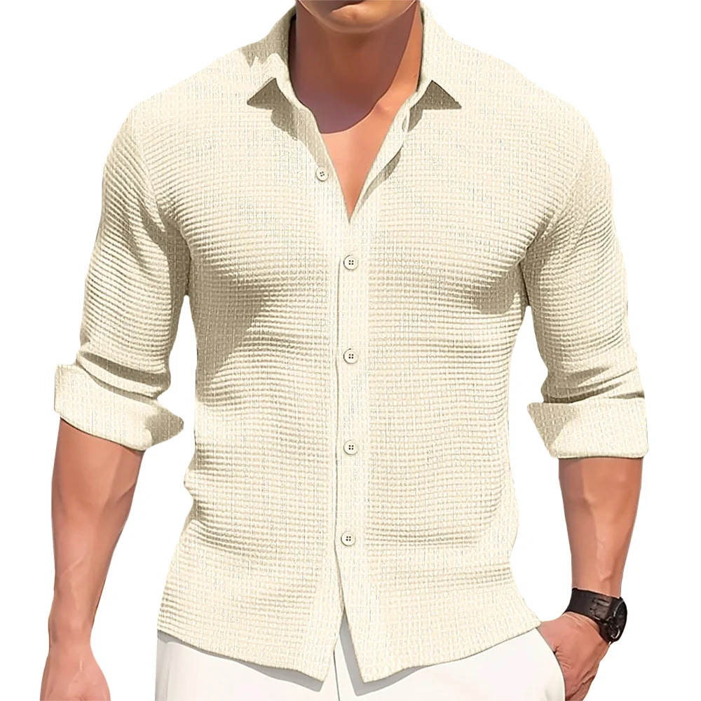 Camisa informal de algodón - Imagen 4