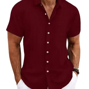 Camisa informal de manga corta