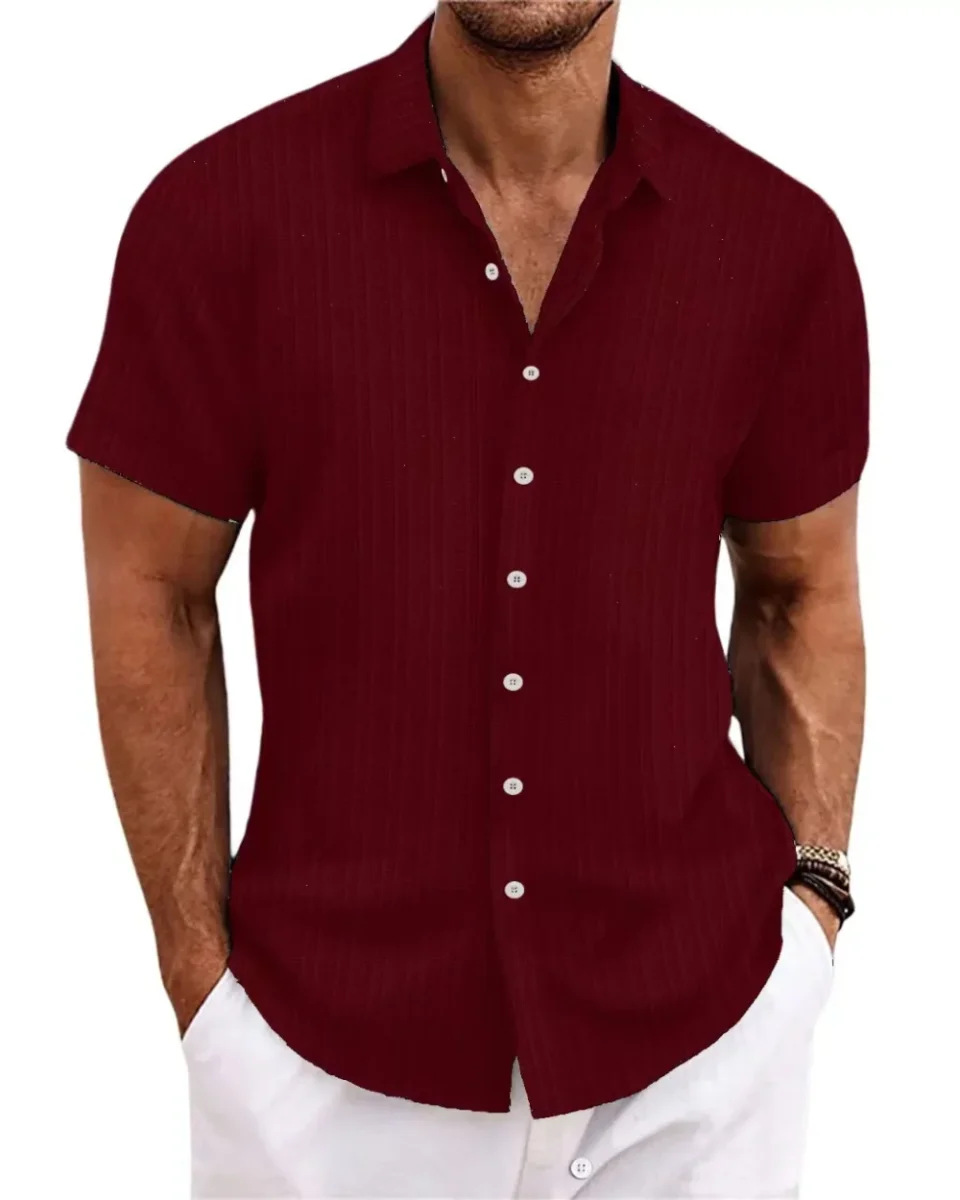 Camisa informal de manga corta