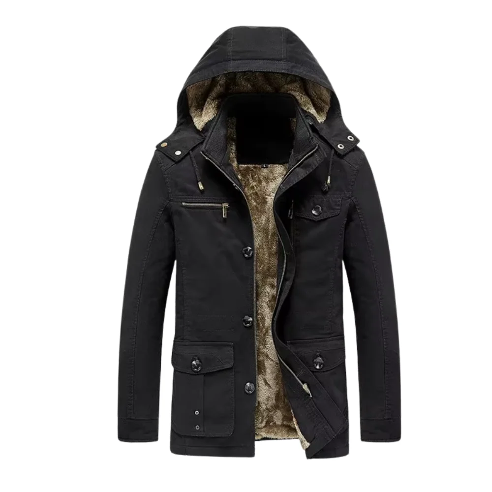 Elegante chaqueta de invierno acolchada de alta gama - Imagen 5