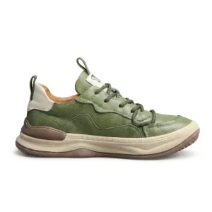 Zapatos de piel de suela alta