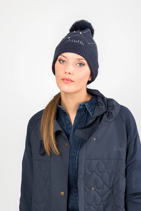 Gorro de Punto ANEKKE Azul 41481-322 - Imagen 3