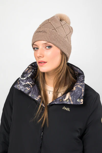 Gorro de Punto ANEKKE Beige 41481-323 - Imagen 3