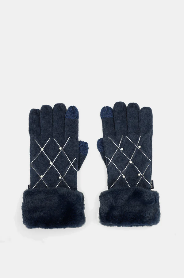 Guantes de Punto ANEKKE Azul 41482-023