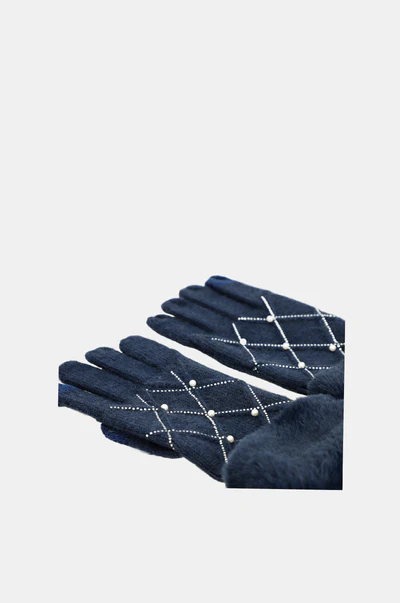 Guantes de Punto ANEKKE Azul 41482-023 - Imagen 4