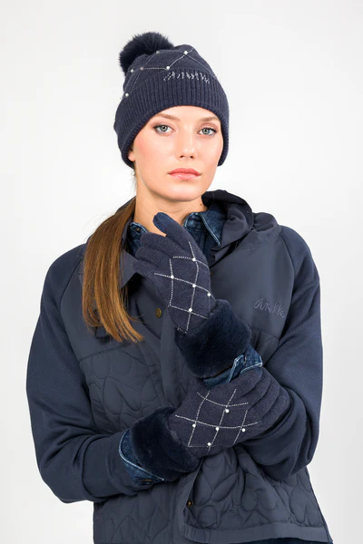 Guantes de Punto ANEKKE Azul 41482-023 - Imagen 5