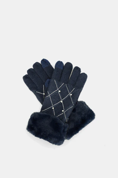 Guantes de Punto ANEKKE Azul 41482-023 - Imagen 6