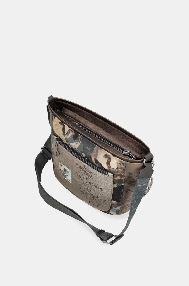 Bandolera Mediana Ovalada ANEKKE Real 41703-517 - Imagen 7