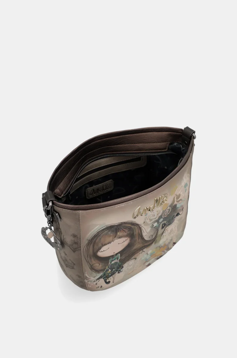 Bandolera Mediana Ovalada ANEKKE Real 41703-517 - Imagen 6