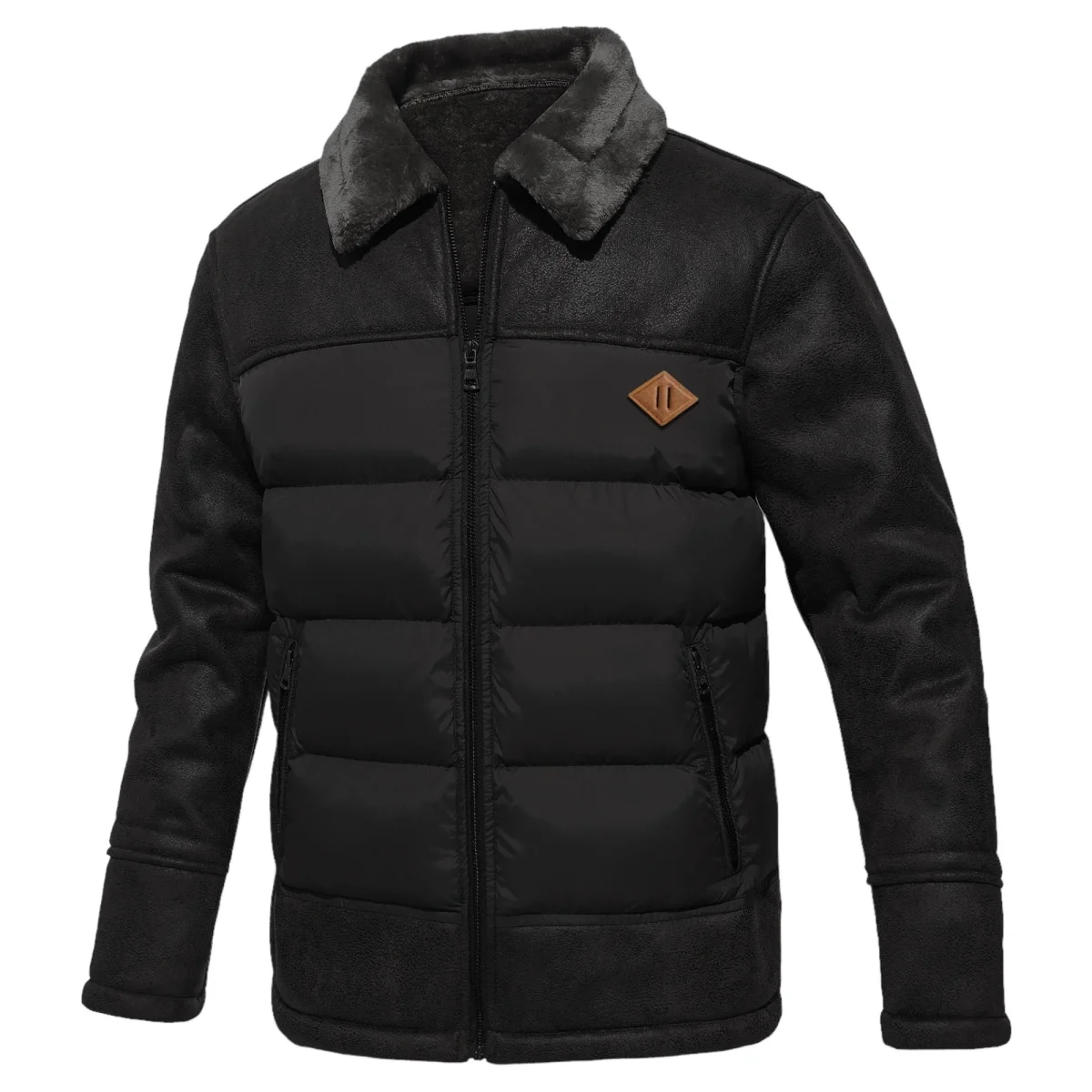 Elegante chaqueta con forro polar - Imagen 6