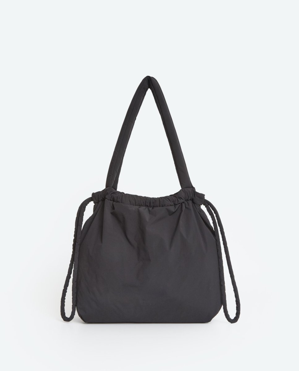 Bolso acolchado negro YERSE - Imagen 4