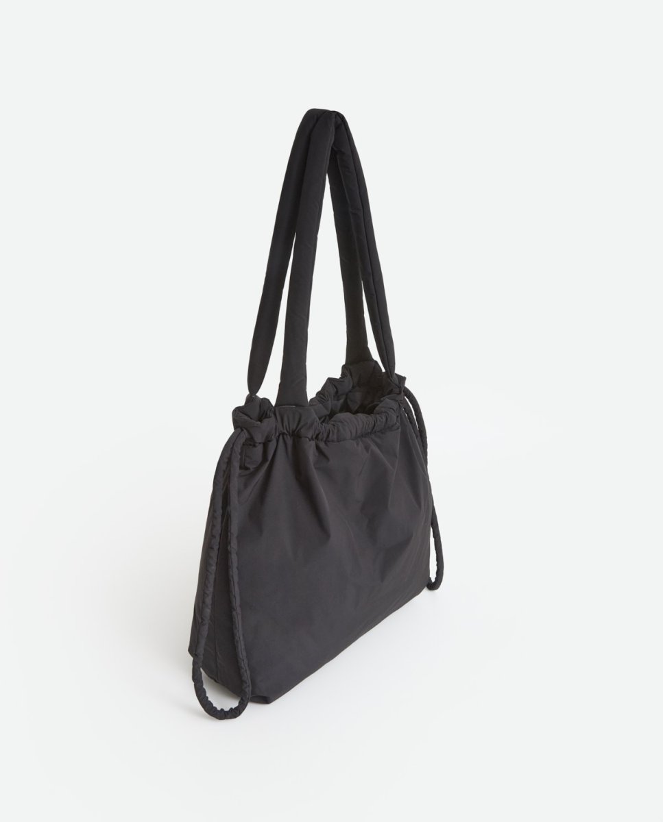 Bolso acolchado negro YERSE - Imagen 5