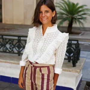 CAMISA DETALLES BLANCA
