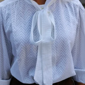 CAMISA LAZO BLANCA