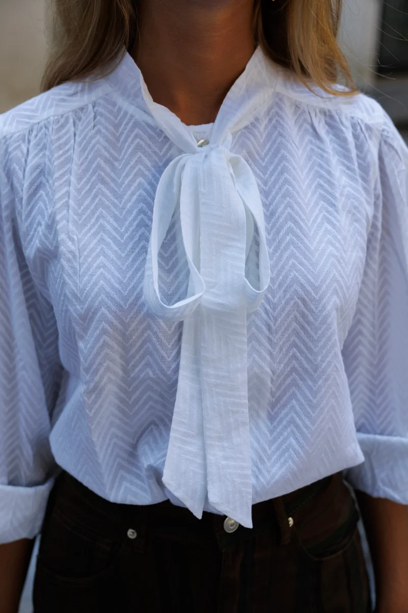 CAMISA LAZO BLANCA - Imagen 2