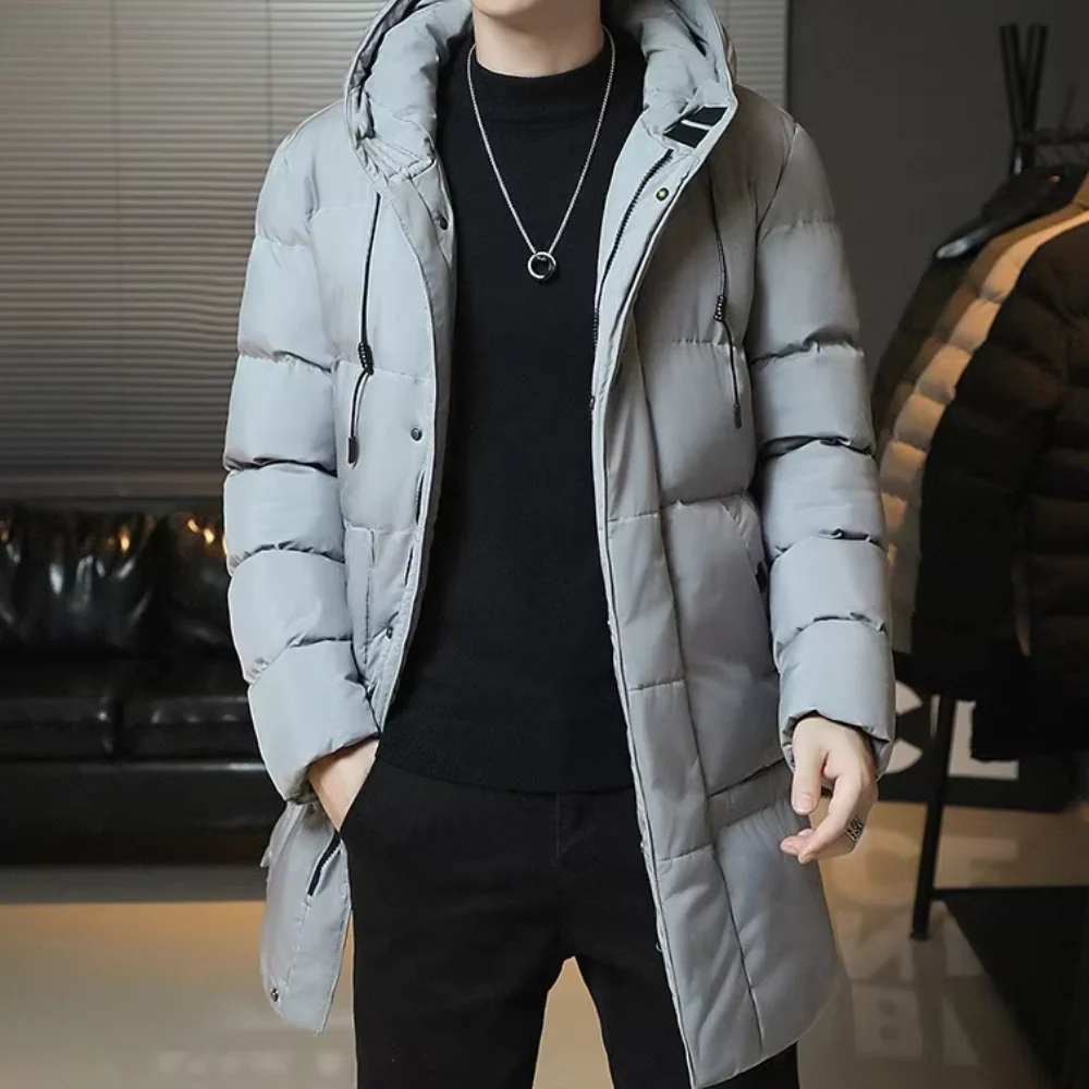 Elegante chaqueta larga de invierno - Imagen 9