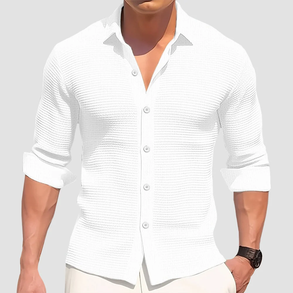 Camisa informal de algodón - Imagen 7