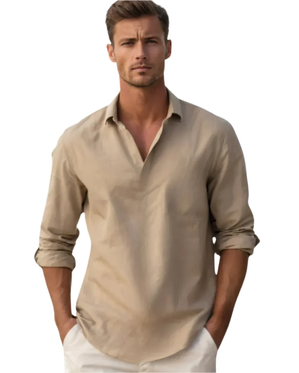 Camisa de algodón Fiorenzo - Imagen 4