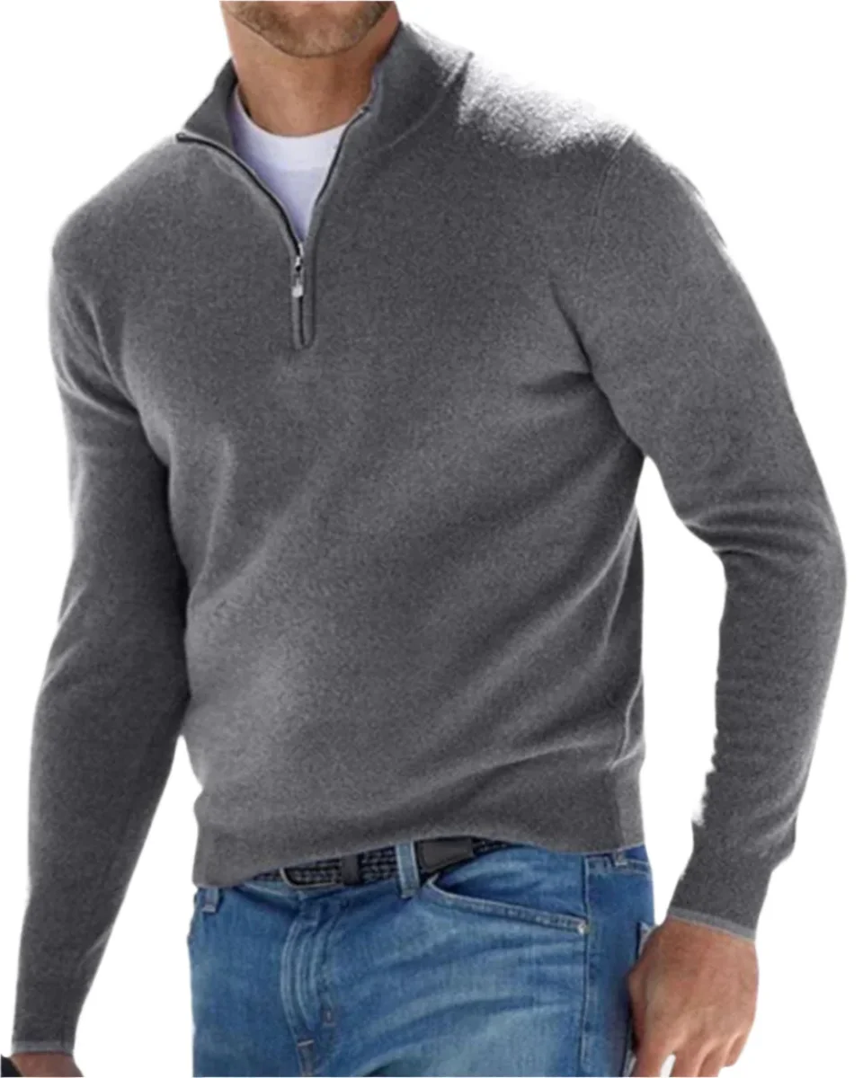 Elegante jersey con cremallera - Imagen 5