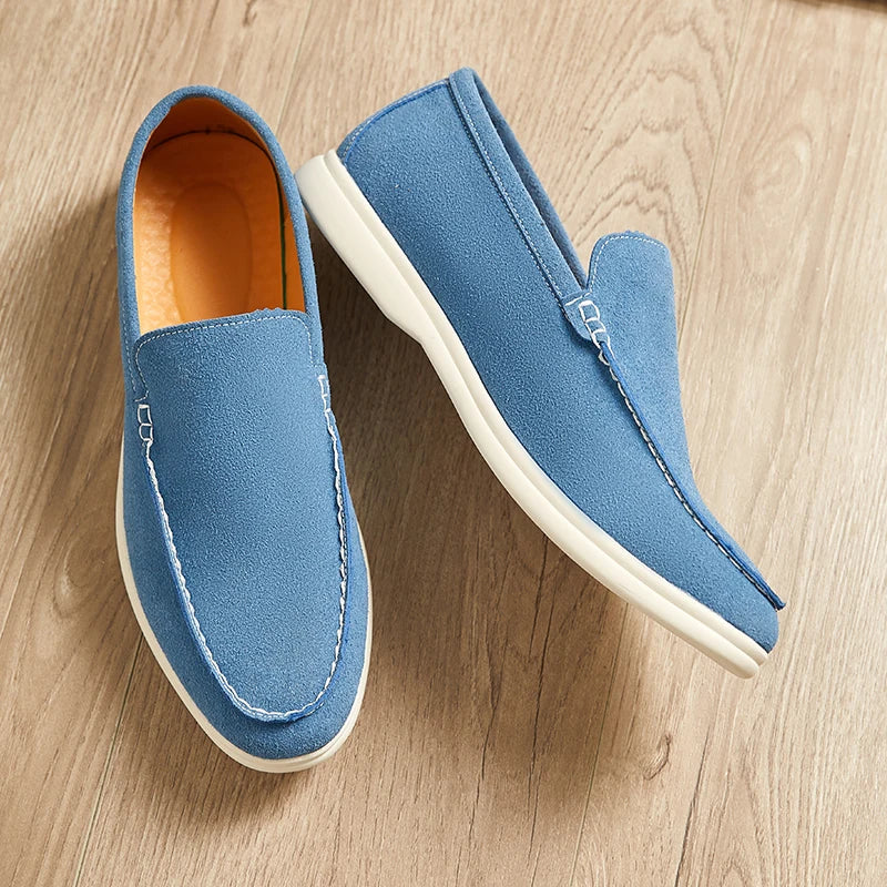 Mocasines elegantes de ante - Imagen 9