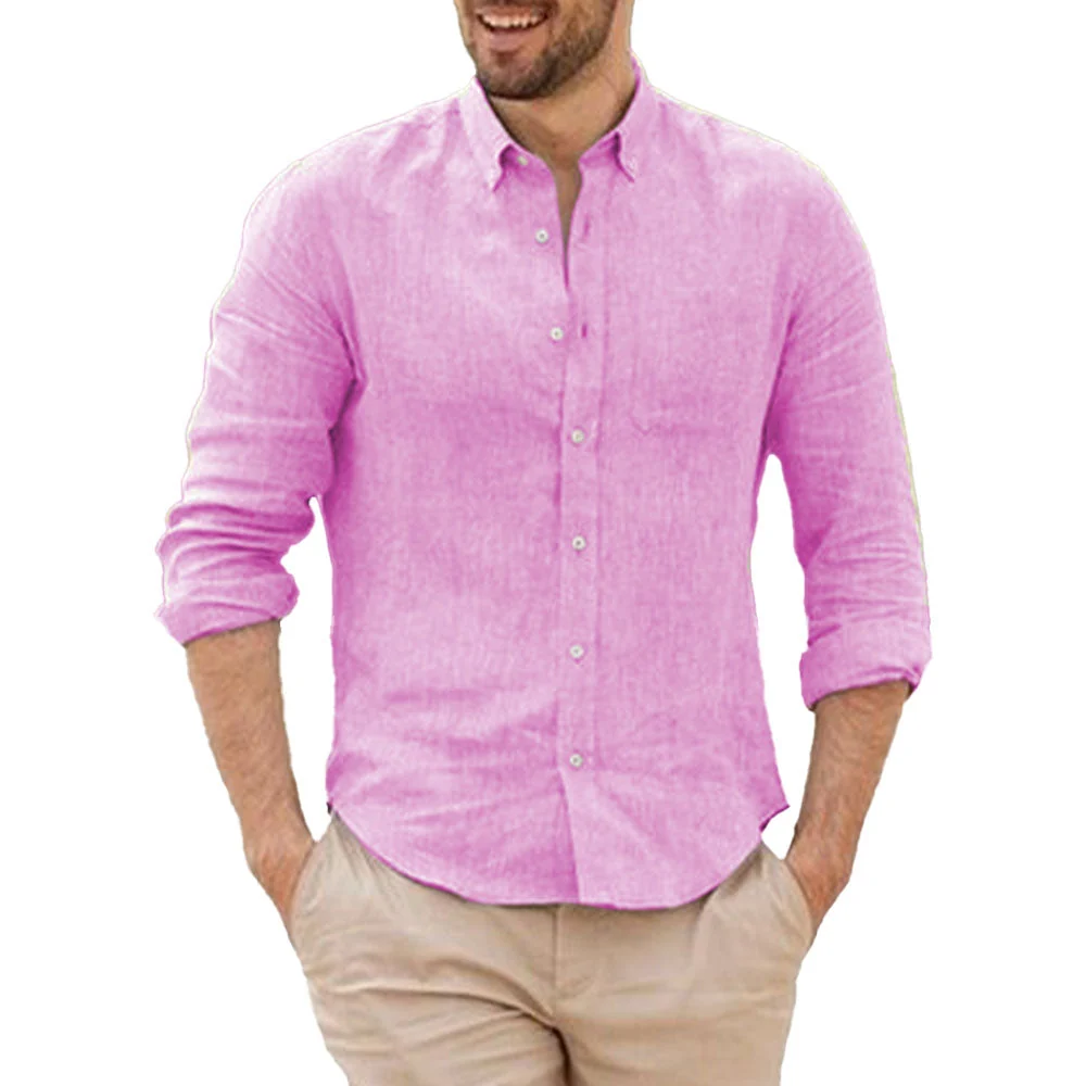 Camisa de lino transpirable - Imagen 4