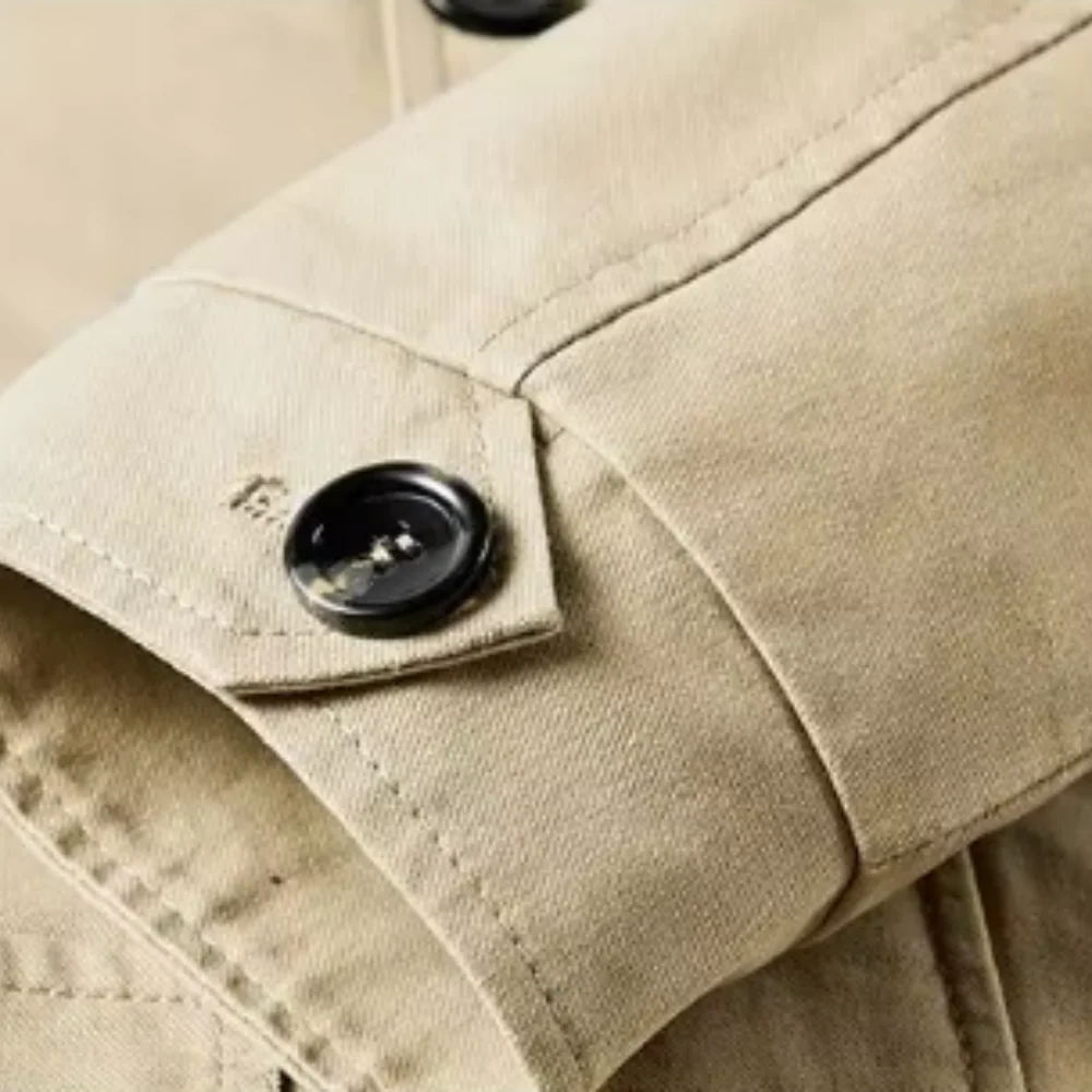 Elegante chaqueta con múltiples bolsillos - Imagen 9