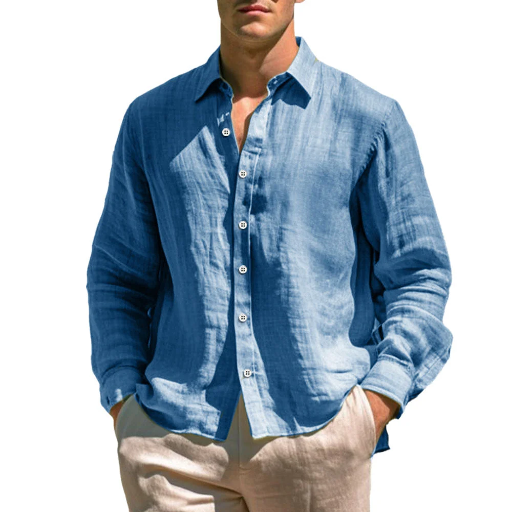 Camisa informal de lino - Imagen 6