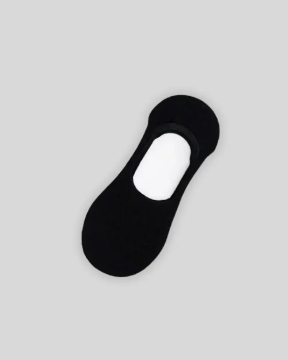 3 pares de calcetines invisibles para mocasines - Negros - Imagen 5
