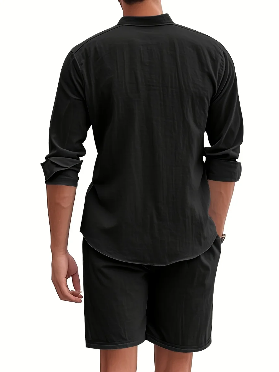 Juego de ropa de cama de lino transpirable - Imagen 9