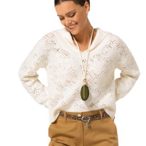 Jersey holgado y acogedor con efecto cuello CAROLINE BISS
