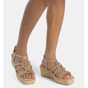 Sandalias detalles brillantes ALMA EN PENA