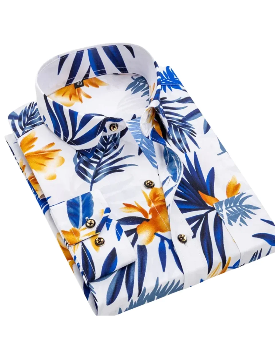 Givalli - Camisa con estampado náutico - Imagen 2