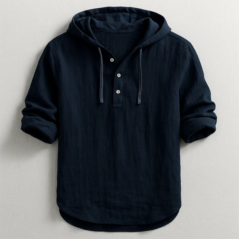 Camisa elegante con capucha - Imagen 8
