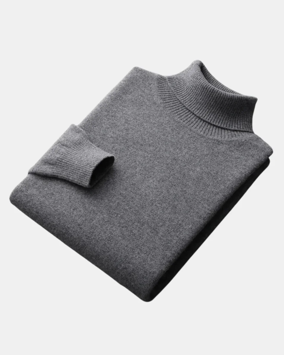 Jersey de cuello alto de cachemira Mars - Imagen 8
